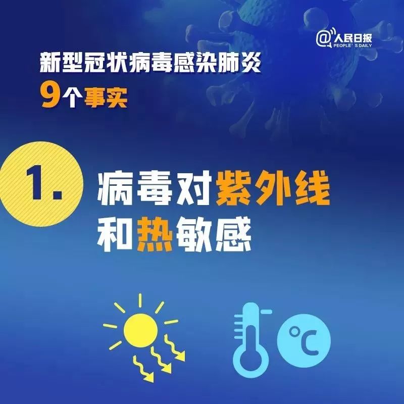 请扩散！关于新冠病毒肺炎的9个事实，你一定要知道！